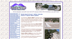 Desktop Screenshot of glacierwhite.com